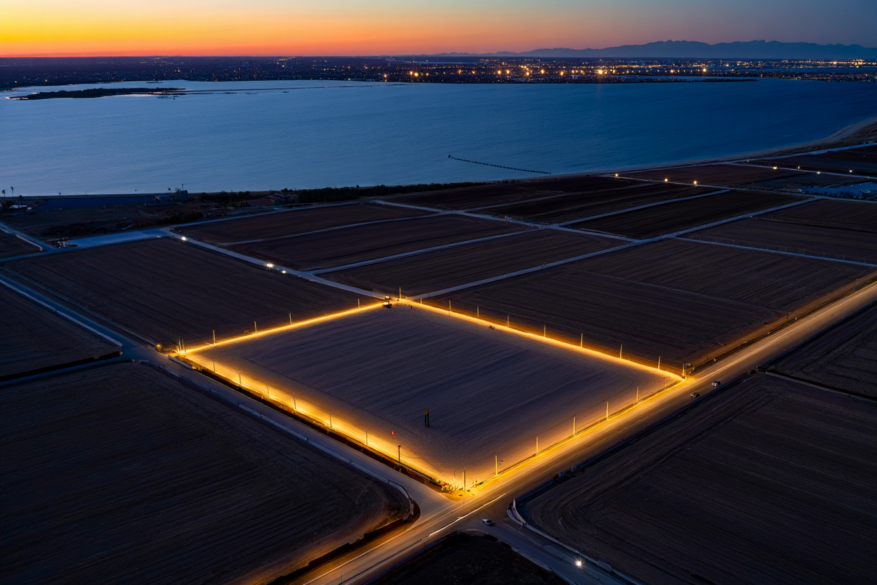 Terrain Vue Lagune à Grand-Bassam